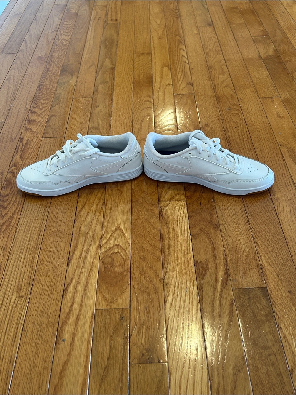Reebok All-White Low-Top Athletic Sneakers - Picture 4 of 11